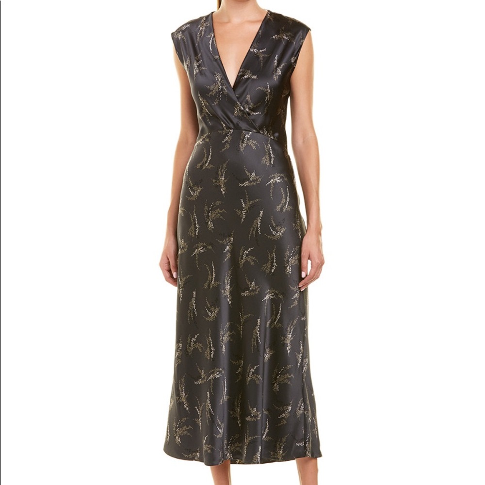 Vince | Floral Silk Dress